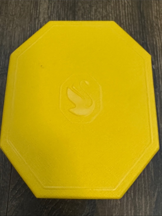 Swarovski Jewelry - Swarovski Yellow Octagonal Box